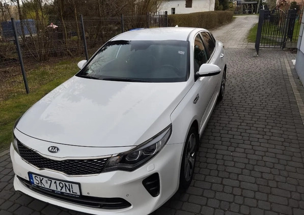 Kia Optima cena 84900 przebieg: 112600, rok produkcji 2018 z Grajewo małe 301